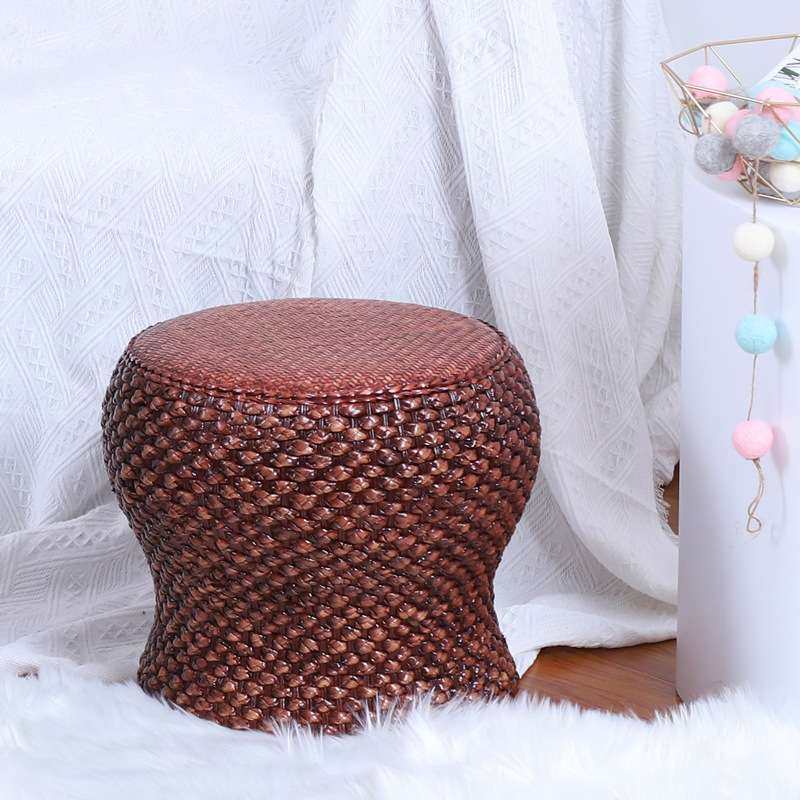 草编藤编坐凳圆凳沙发凳中式坐凳客厅沙发搭配竹制简约竹艺坐凳,电子元器件市场,其它元器件,淘宝优惠券,粉丝福利购,淘宝优惠卷