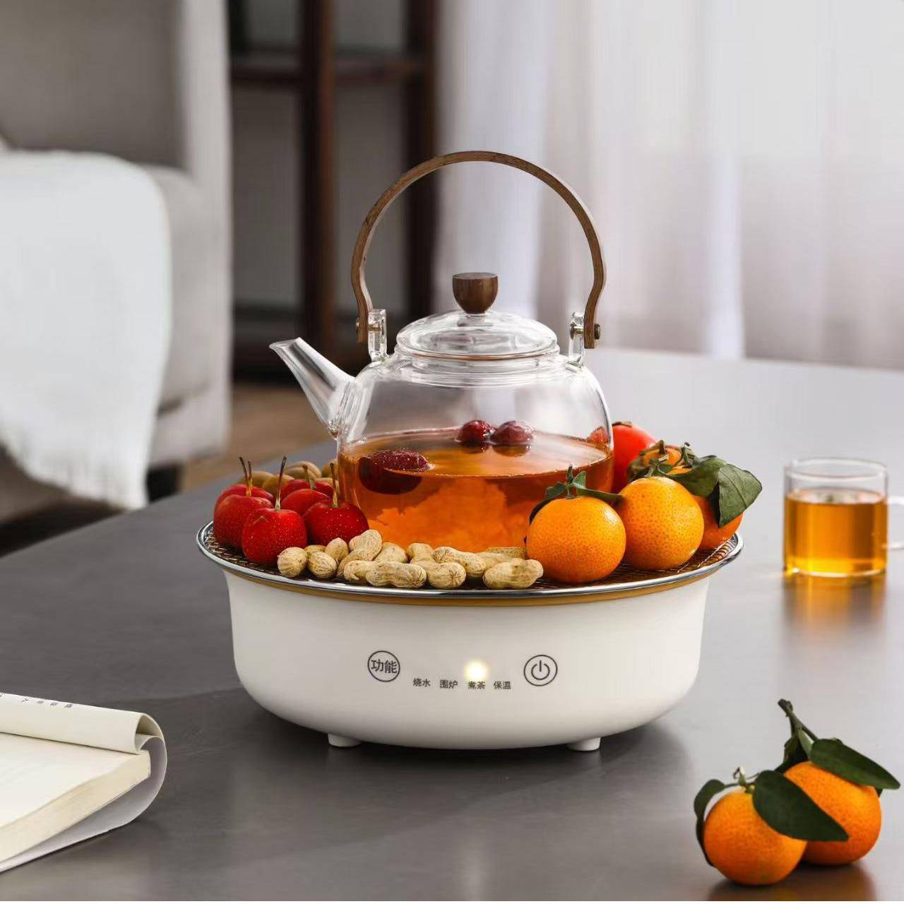 围炉煮炉电陶炉烤火炉家生用TG-W01冬日泡室内电茶炉养茶壶茶炉茶