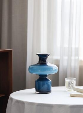 新中古风QL210A花瓶轻高级感摆件客厅玄奢关水桌培插花艺术餐品装