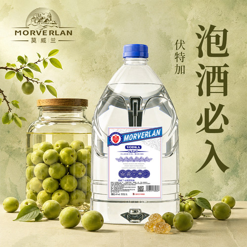 大桶伏特加泡酒必备纯净不抢果味