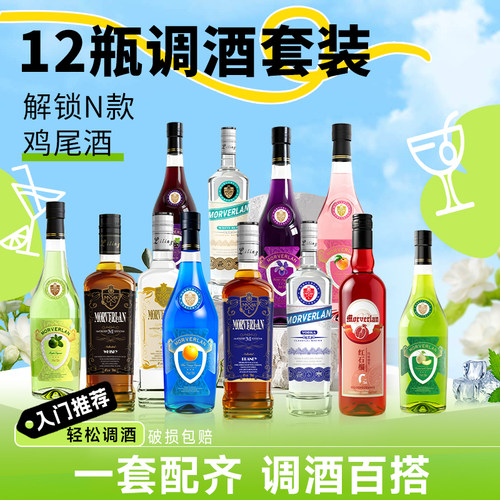调酒基酒套装红石榴糖浆
