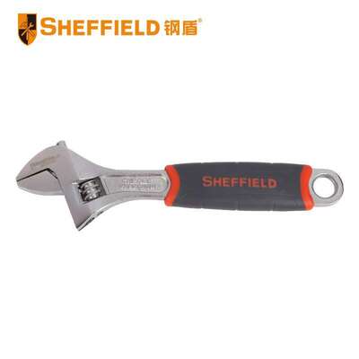 钢盾 S016706 6寸活动扳手 多功能开口扳手 套柄活扳手 活口扳手