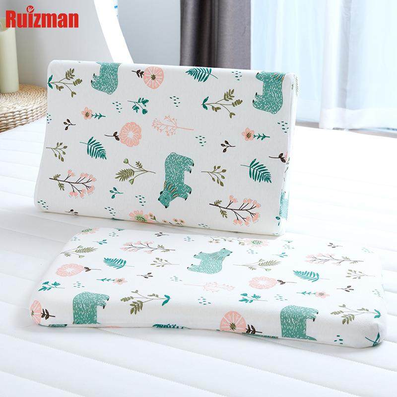 记忆棉儿童枕A类1-3-6岁纯棉太空记忆枕幼儿园宝宝慢回弹枕头