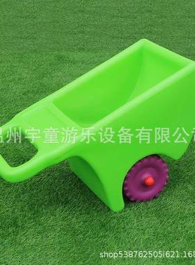 感轮统器材手推车童双独轮车外户幼儿园塑料儿独XSA轮花园手推车