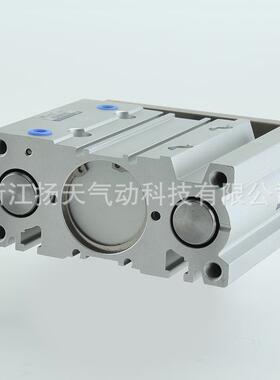 轴三杆带导杆气缸MPM40-25-5三0-75新款薄YVW型可调行程mcs型G大