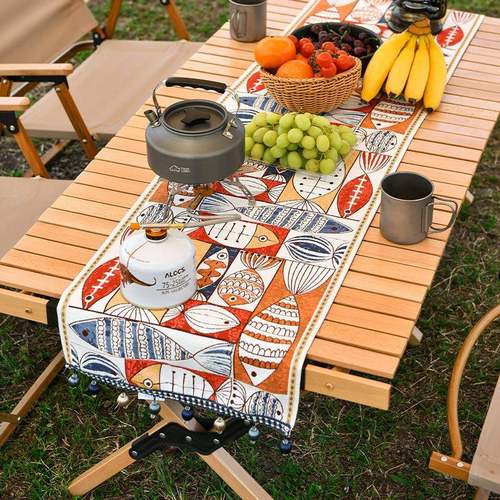 露营桌子可野营聚餐折叠铝合金卷ch012户外便携式折叠桌桌蛋折叠