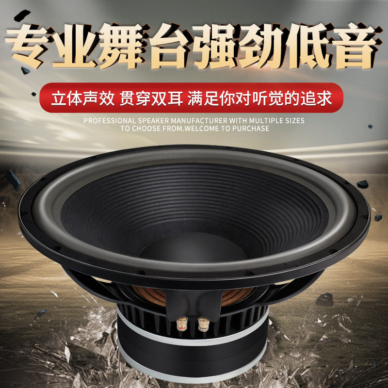 精歌源18寸重低音大功率家用卡拉OK家庭KTV影院K歌音响扬声器喇叭