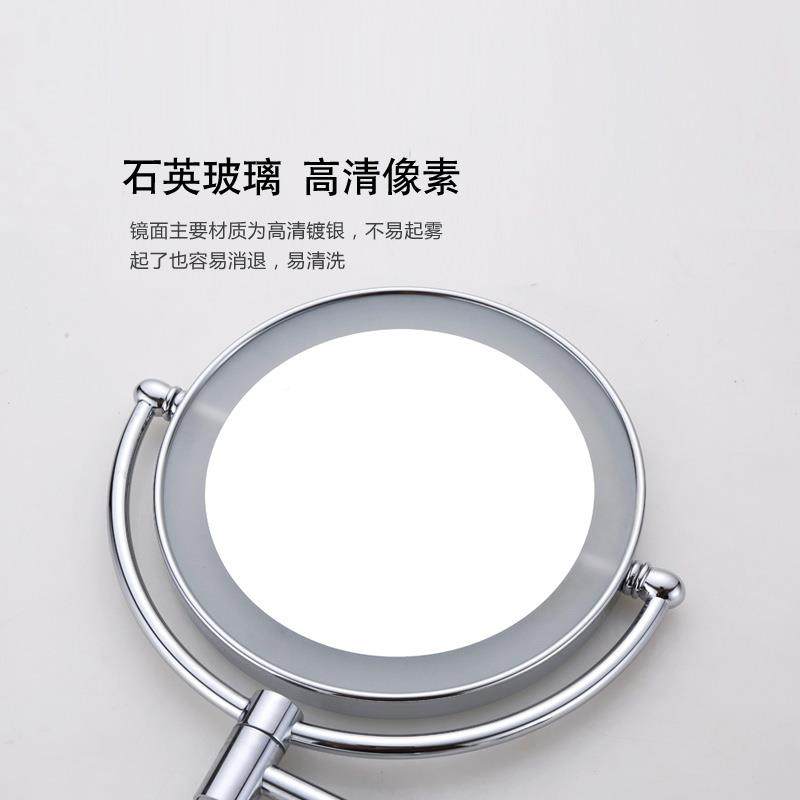 室化妆镜子浴卫267生间免打孔le壁d带灯折叠伸缩镜挂墙酒店梳挂新,农机/农具/农膜,其它农用工具,淘宝优惠券,粉丝福利购,淘宝优惠卷