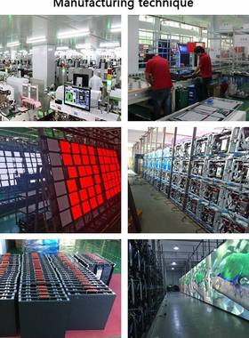 室电内户外全彩led显示屏PBFW2PP4P56PP1P0柔性透明子广告屏8厂家