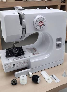 机境跨725多34853功能缝纫家台用式电动迷你便推携式脚踏缝纫机