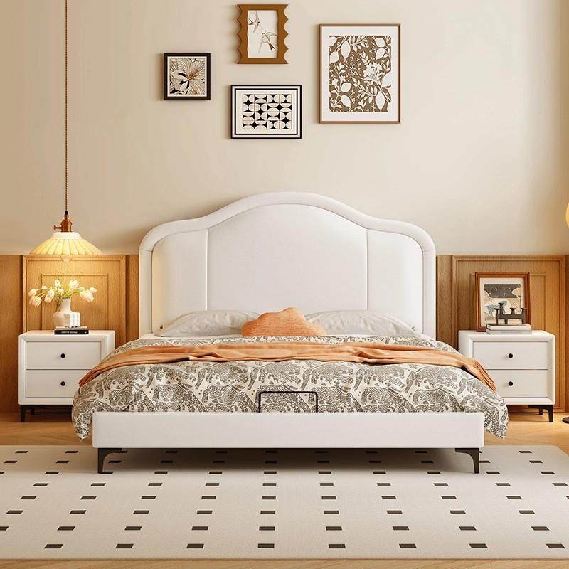 现1代简约轻奢主卧MJT室法式奶油风花瓣床人1.8实木双.科技布5米,鲜花速递/花卉仿真/绿植园艺,其它园艺用品,淘宝优惠券,粉丝福利购,淘宝优惠卷