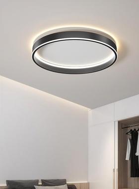 灯极简室灯led新款卧白色吸顶灯NZB创圆形书房主卧灯家装灯意具灯