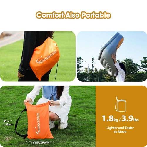 跨境自动充气懒人休闲小沙露户外营内室家用001发轻巧便携