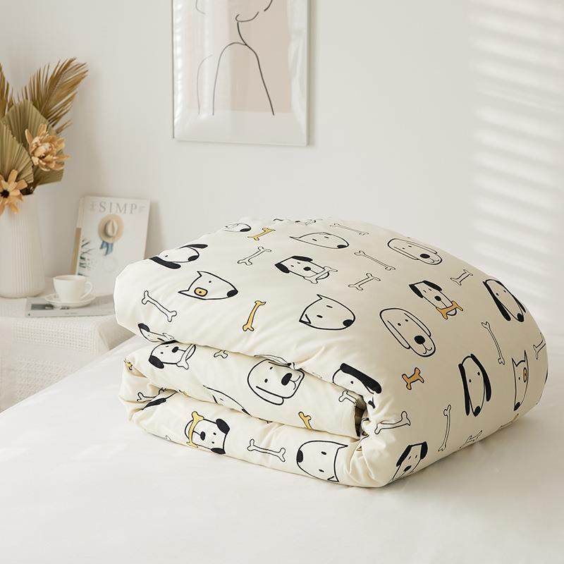 A类裸睡针织21-8-16-天竺棉被套单0品2色卡通单黄双人200*3被罩单,床上用品,学生床品套件,淘宝优惠券,粉丝福利购,淘宝优惠卷