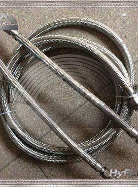 牌接弯管活接焊头304不锈钢管波纹HYFLEX金属软管弯头软连接软管