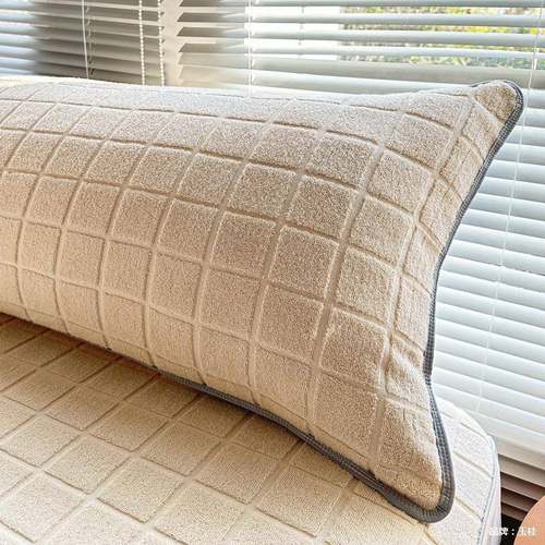 纯棉人枕巾12米1.5柔软全棉纱布长毛巾1.8加m双情.侣家用长枕APX