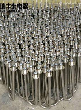 瑞丰泰M型加热管热压机电热管加热用双头电热管不锈钢烧水发热管