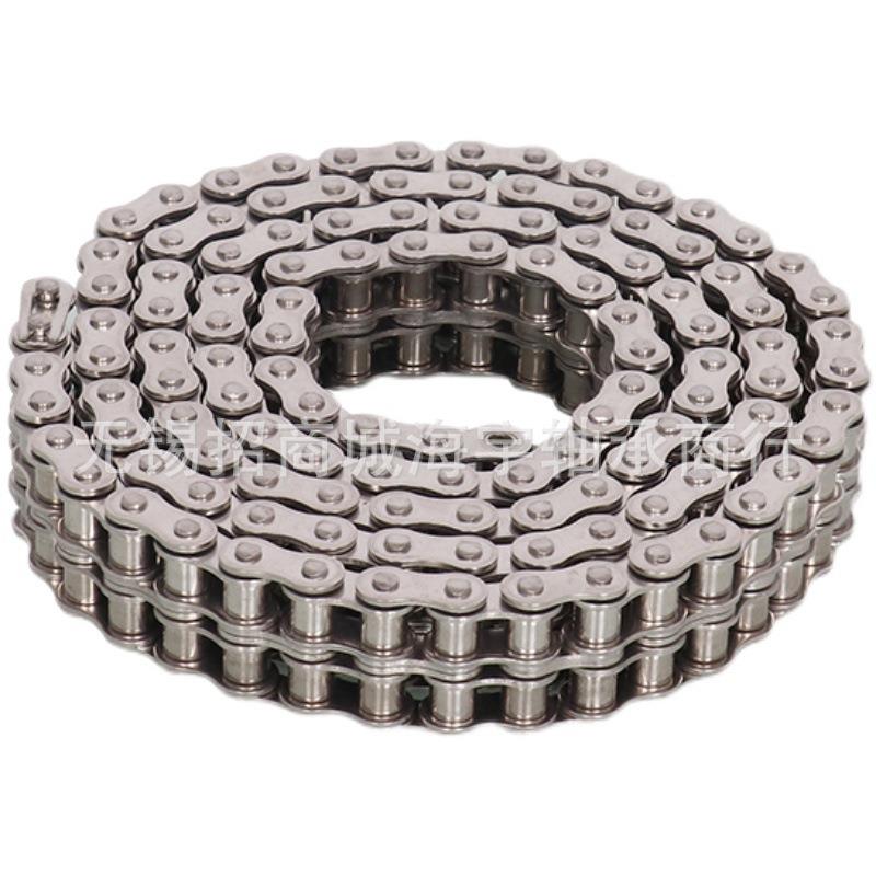 304不锈钢滚子传动链条3分06B4分08B08A5分10AB6分12AB1寸16AB