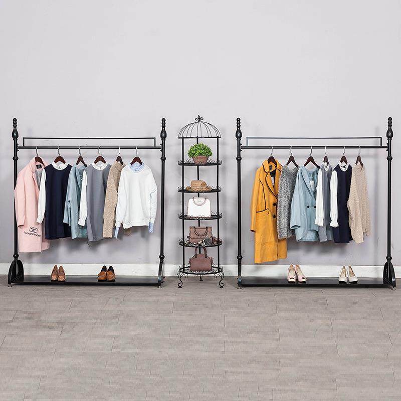 服装店展示架女装店铺陈列中岛服装架挂衣服的架子落地式挂衣货架,纺织面料/辅料/配套,纺织机械配件,淘宝优惠券,粉丝福利购,淘宝优惠卷