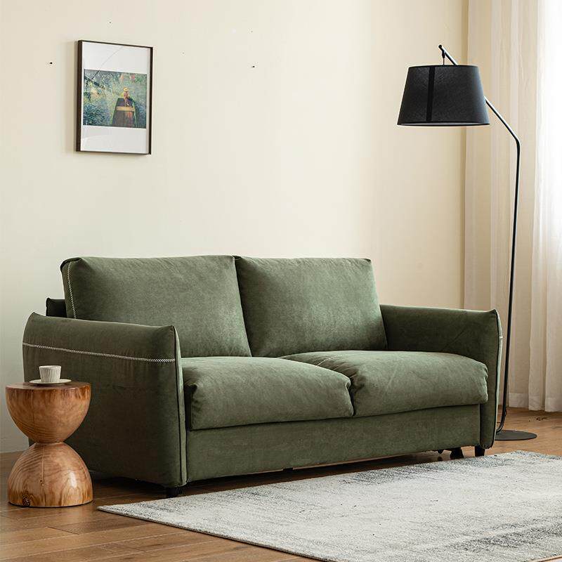 现代简约高端可折叠翻转防水两用小户型多功能客厅2023新款沙发床