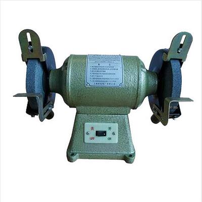 台式砂轮机MD3215MD3220上海三棱牌220V单相重型台式砂轮机