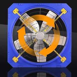 牛舍风机大风量悬挂式通风扇排气扇设备牛棚羊棚畜牧养殖场通风机