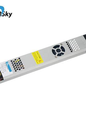 1224V300W长条超薄灯箱电源LED卡布软膜灯箱灯带广告专用电源