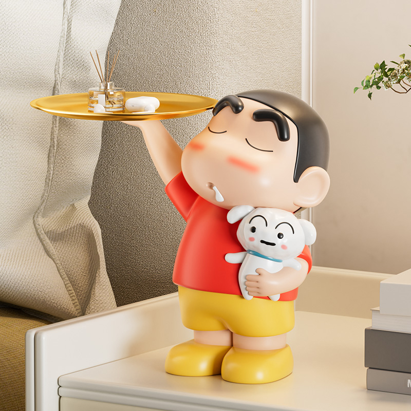 蜡笔小新摆件乔迁礼物