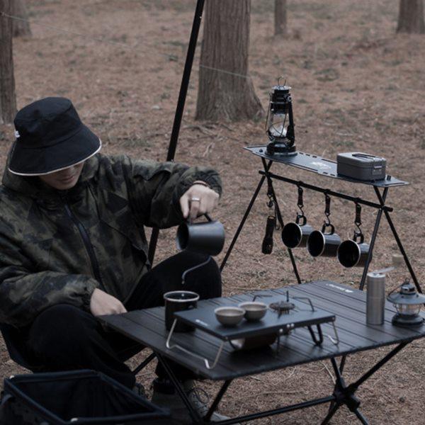 山趣户外三角置物架板便携式战术板露营折叠野炊收纳架野营餐具架,户外/登山/野营/旅行用品,户外灯架,淘宝优惠券,粉丝福利购,淘宝优惠卷