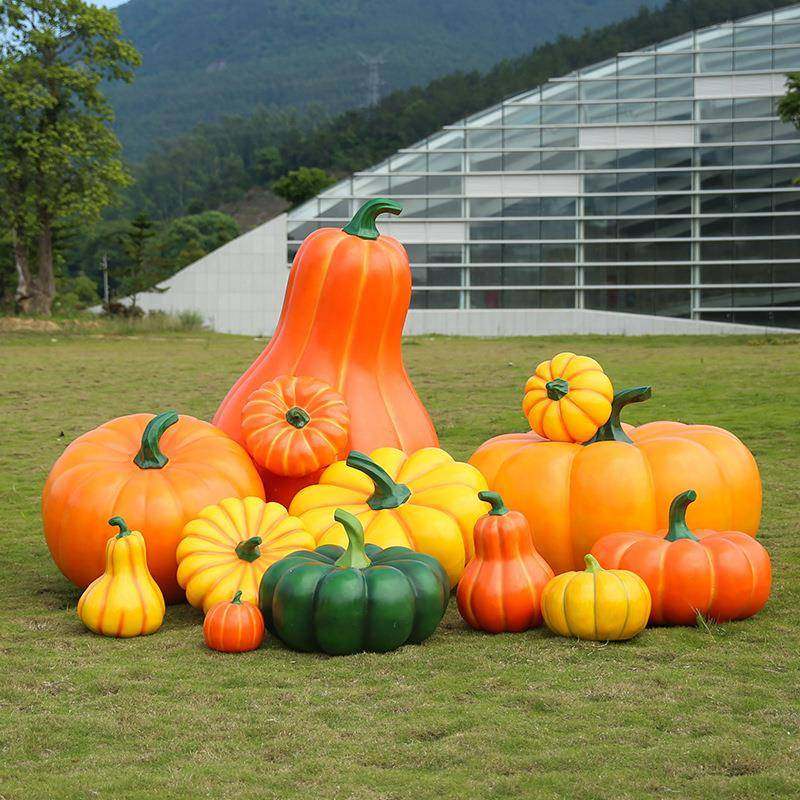 仿真南瓜摆件花园农家乐户外园林景观装饰水果蔬菜玻璃钢组合雕塑,农机/农具/农膜,其它农用工具,淘宝优惠券,粉丝福利购,淘宝优惠卷