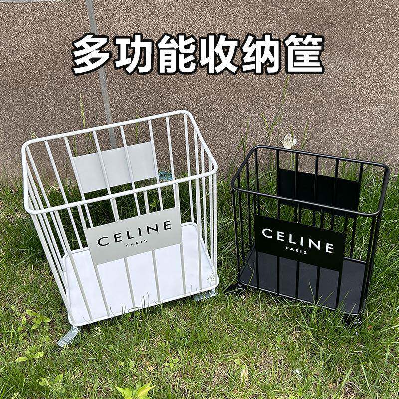 家用脏衣篓脏衣服篮子瑜伽镂空收纳筐带轮可移动大号置物篮收纳框
