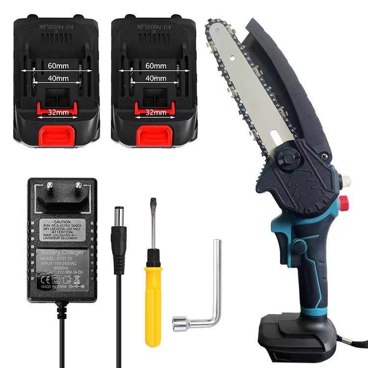 充电式4寸锂电电链锯木工无线4寸单手伐木锯小型户外园艺电动链锯,农机/农具/农膜,其它农用工具,淘宝优惠券,粉丝福利购,淘宝优惠卷