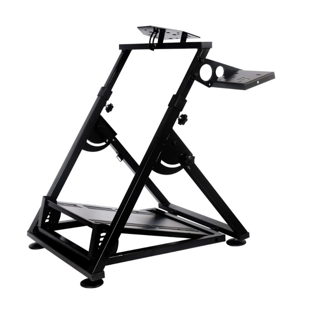 新款升级折叠赛车模拟游戏方向盘支架罗技g29g27t300t500FANATEC