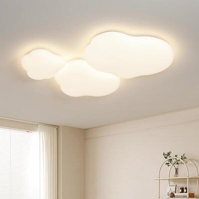 护眼LED全光谱厅房间吸顶厅餐53409卧室中山灯饰具现代简约灯全客