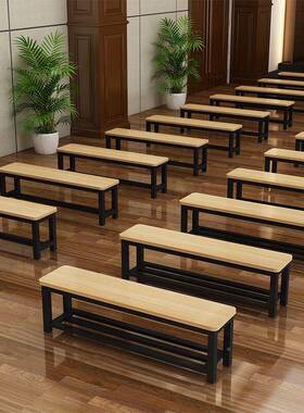 长钢木长凳子条凳木场凳浴室凳换鞋凳更衣室凳板凳HUM餐商桌凳休