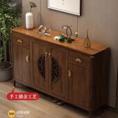 大 柜家用门口入户中进式 UKS多能功门口实木色玄关柜一新体中式 鞋