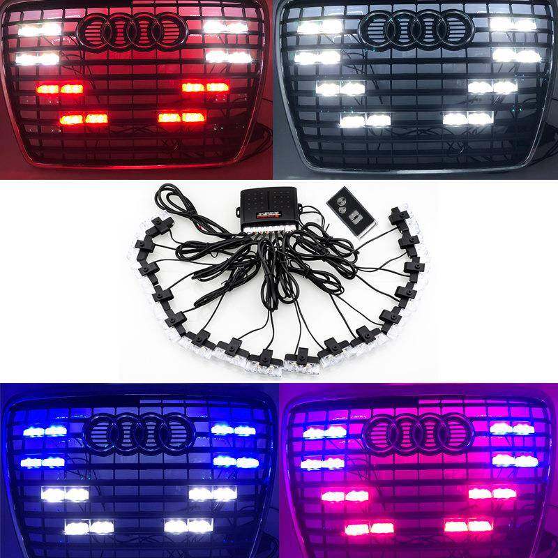 汽车夹子灯一拖十六无线遥控中网爆闪警示灯改装开道远光反击灯,农用物资,其他肥料,淘宝优惠券,粉丝福利购,淘宝优惠卷