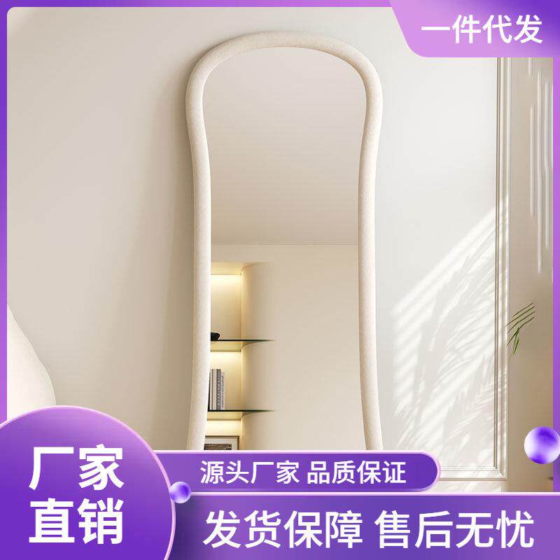 异形穿衣镜家用全身镜落地镜简约试衣镜客厅卧室创意更衣镜子拱门