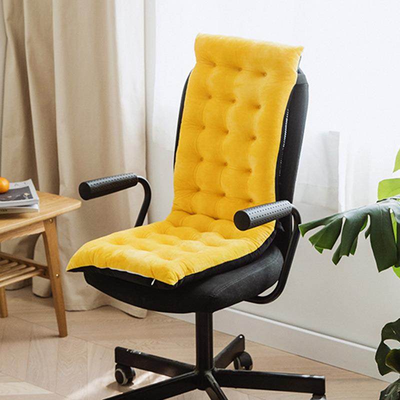 GZ6M秋冬季躺椅垫子毛绒坐垫靠垫一体四季通用办公室电脑椅加厚棉