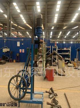 新型全自动伸缩式打井机直通式进水家农用高钻速快速钻井设备