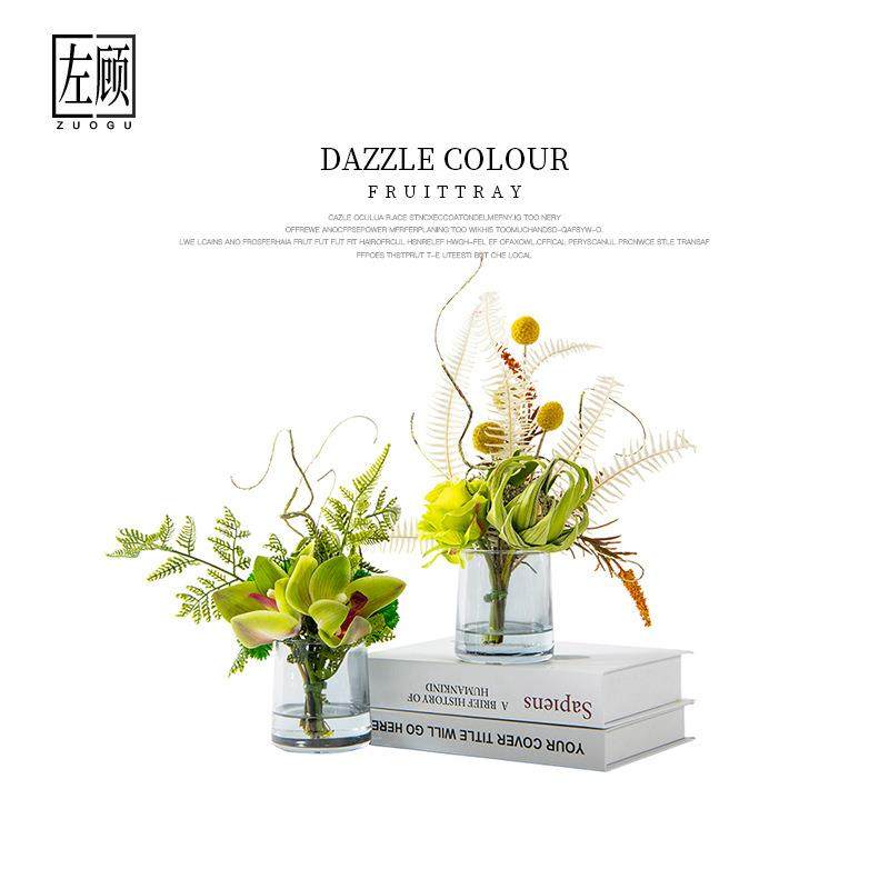 轻奢仿真花摆件客厅装饰橱窗餐桌花束花瓶样板间洗手台卫生间花艺,纺织面料/辅料/配套,纺织机械配件,淘宝优惠券,粉丝福利购,淘宝优惠卷