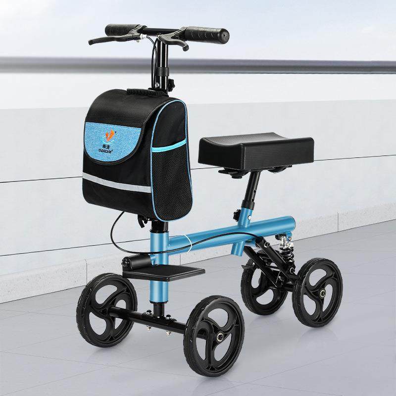 脚受伤崴脚代步车单腿膝盖车子脚踝骨折助行车走路神器单脚助行器