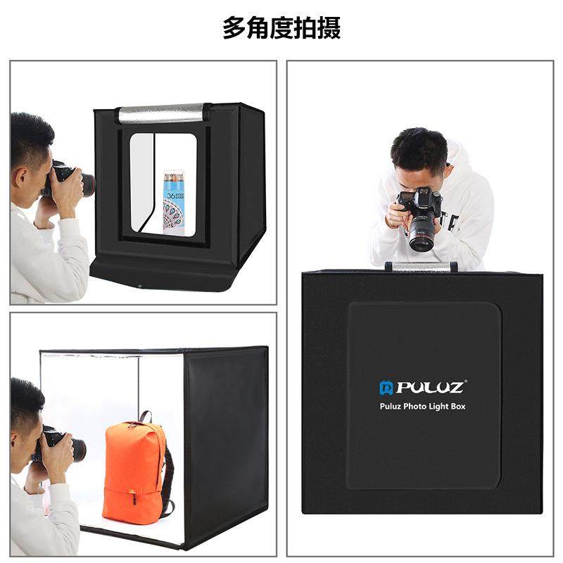60CM折叠摄影棚大空间LED拍照灯箱高亮拍照摄影道具送6色背景,收纳整理,烫衣板及配件,淘宝优惠券,粉丝福利购,淘宝优惠卷