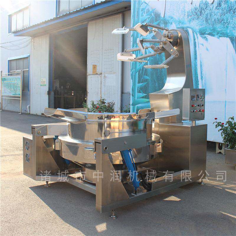 厂价供应行星搅拌炒锅多爪多头搅拌方式多爪行星搅拌炒锅