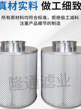 锂电新能源不锈钢石除滤清器尘芯碳粉滤WIU芯墨粉除尘滤滤1筒20*1