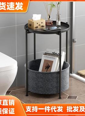 北欧小茶几床沙圆发角边几简约创意客厅几边桌头迷DJ000003你小圆