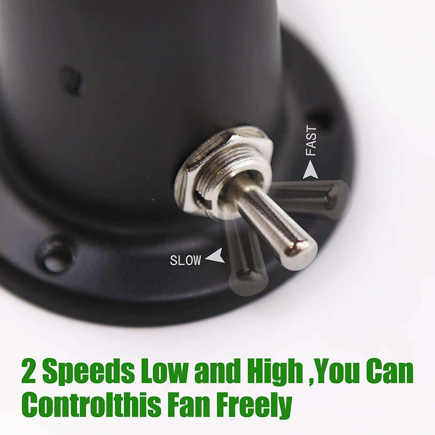 车载扇24v汽大货车强制6寸/8寸1冷大力功率叉车挖机风铲车工程车1