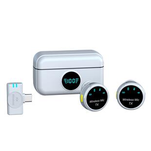 S52磁无筒线领迷夹麦克风直播录音便携式一吸体专用你话小直播专