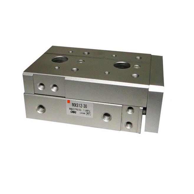 十气动滑台MXS8-20气缸MXS8-2S0AMX8-20S字滚柱导轨双缸型