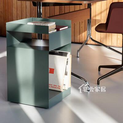 丹麦r&Tadti收on储42155物柜床柜家用小户型北欧简约铁艺置物纳柜